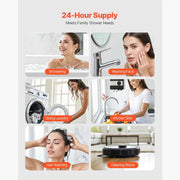 Load image into Gallery viewer, SucceBuy Tankless Electric Water Heater 27/36kW Instant Hot Water Heater Under Sink On Demand for Bathroom Child Security Lock
