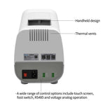 Kamoer UIP E High Flow Peristaltic Pump 0.5-1500ml/min with Touch Screen AC100-240V for Filling,Dispensing,Lab Chemical Transfer