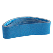 Load image into Gallery viewer, SucceBuy Sanding Belts Belt Sander Sanding Belts 10PCS (2 of Each 40 60 80 120 240 Grits)Zirconia for Sharpening Metal Polishing - AMOCART
