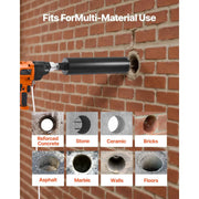 Load image into Gallery viewer, Amocart Diamond Core Drilling Machine Dry and Wet Concrete Core Drill Rig with 4 Drill Bits for Concrete Brick Stone 1800/2000W

