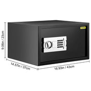 Load image into Gallery viewer, Amocart Electronic Safe Deposit Box Secret Hidden Piggy Bank Digital Access &amp;Override Keys for Store Money Gun Jewelry Document
