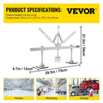 Amocart Dent Pulling Tool Panel Dent Pull Lever Bar Shockproof Pads Car Body Dent Removal Repair Kit T-Rod Slide Hammer Puller