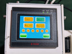 2.8'' Touch Screen PLC HMI All In One for Small Machine Automation Controller, Built-In Analog, 7/9 I/O, 2 Axis 100K for Motor