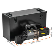Load image into Gallery viewer, Amocart Electric Hydraulic Rebar Cutter Portable Rebar Cutter High Power Steel Rebar Cutter with Oil Can Rich Accessories Black

