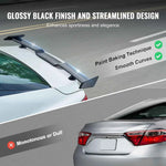 Amocart GT Wing Car Spoiler Compatible with 2018-2023 Camry High Strength ABS Material Baking Paint Car Rear Spoiler Wing