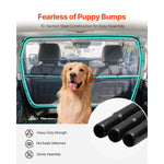 Amocart Dog Car Barrier Car Divider for Front Seats Vehicle Pet Barrier with See Through Net Mesh Universal-Fit Dog Car Barrier