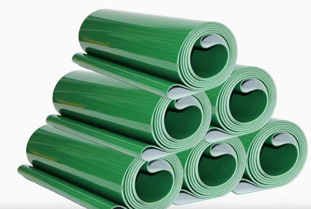 Customized-green pvc conveyor belt industrial driving bet