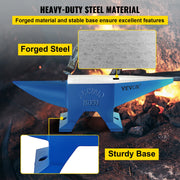 Load image into Gallery viewer, SucceBuy 30KG Single Rugged Round Horn Anvil Cast Steel Block Blacksmith Bench Tool Jewelry Making Manual Equipment Metalsmiths
