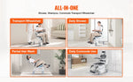 Indoor Bathroom Shower             , Amocart Aluminum Alloy Mobility Chair for Elderly