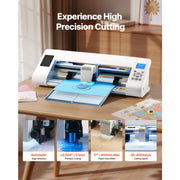 Load image into Gallery viewer, SucceBuy 12in/21in Automatic Edge Detection Vinyl Cutter Machine Design Software and Materials Compatible Multiple File Formats - AMOCART

