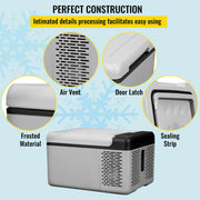 Load image into Gallery viewer, Amocart 9L 15L Car Refrigerator Portable Compressor Fridge Freezer Cooler DC 110-240V AC for RV Travelling Camping Fishing
