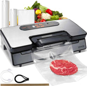 Load image into Gallery viewer, Amocart 90Kpa 130W Vacuum Sealer Food Packaging Machine with Free 10pcs Vacuum bags for Household Kitchen Vacuum Food Sealing
