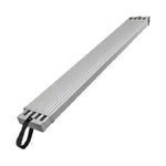 Amocart Telescoping Aluminum Work Plank 9-15 Feet 500lbs Capacity 12.5in Width Aluminum Scaffold Plank Extension Staging Plank