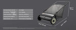 Amocart Tow Behind Lawn 21/26/44/50in Sweeper Large Capacity Heavy Duty Leaf Grass Collector with Adjustable Sweeping for Pick