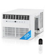 12000 BTU U-Shaped Window AC, Full View, 20% Airflow, Ultra Quiet & Upgraded Panel, Custom