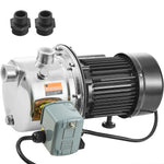 SucceBuy Shallow Well Jet Pump 115Volt Cast Iron/Stainless Steel Irrigation Water Pump for Agricultural Garden Irrigation System