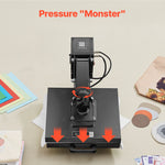 Amocart 15x15 inch Heat Press Heat Press Machine Fast Even Heating High Pressure Digital Industrial-Quality Sublimation Printer