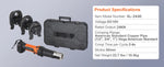 Amocart Pro Press Tool 18V Electric Pipe Crimping Tool for 1/2" 3/4" 1" Copper Pipes Press Tool Kit with 3 Jaws 2Pcs Battery