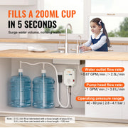 Load image into Gallery viewer, Amocart 2x5Gal Bottled Water Dispenser Pump System Dispensing System Auto Electric Water Dispenser Double-Pipe Water Jug Pump
