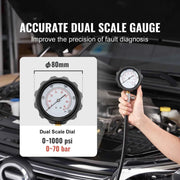 Charger l'image dans la visionneuse de galerie, SucceBuy Testeur de Compression Moteur Diesel 18 Pièces Kit d'Outils de Test de Pression de Cylindre Testeur d'Injecteur Diesel Vérification de Cylindre Pour Camion
