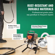 Load image into Gallery viewer, SucceBuy 750W 950W Airless Paint Sprayer 3000PSI High Efficiency Electric Airless Sprayer Handheld Paint Sprayers Home Interior
