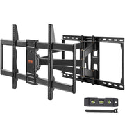 Charger l'image dans la visionneuse de galerie, SucceBuy Support TV Mural Orientable et Inclinable pour TV de 26 à 90 pouces avec Bras Articulés et Réglage Horizontal
