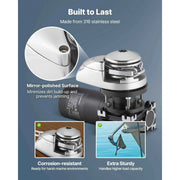 Load image into Gallery viewer, Amocart 1100W Vertical Fishing Windlass Fit for 1/4-Inch Chain or 9/16 &amp; 5/8 Inch Nylon Rope Max Pull 700 lbs for Boats 20-36ft
