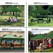 Load image into Gallery viewer, 300*300*220cm Four Corner Folding Tent Camping Exhibition Leisure Tent Outdoor Beach Sunshade Pavilion Waterproof Sunshade
