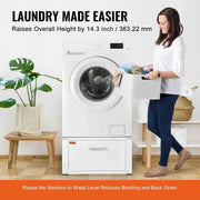 Load image into Gallery viewer, Amocart Laundry Pedestal Washer And Dryer Base Stand Platform Heavy Duty Multi-Functional Base with Drawer &amp; Rich Accessories
