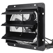 Charger l'image dans la visionneuse de galerie, Amocart Shutter Exhaust Fan 12'' with Temperature Humidity Controller EC/AC-motor 940 CFM 10-Speed Adjustable Wall Mount Attic
