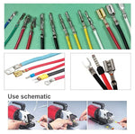 Zten Pneumatic Terminal Crimping Machine Tool 1.3T Terminal Crimper Pliers Tool with Crimping Die For Optional With Foot Touch