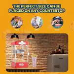 Amocart 4Oz Popcorn Maker Commercial Popcorn Machine Countertop Popcorn Maker Includes Tabletop Popcorn Maker 1.5 Gal per Batch