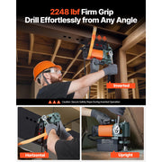 Bild in Galerie-Viewer laden, Amocart 1300 W Low Profile Magnetic Drill Press 1.4 in Boring Diameter 2248 lbf Power 650RPM Mag Drill Press for Metal Surface
