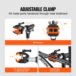 SucceBuy Bike Repair Stand Heavy-duty Aluminum Adjustable Height Magnetic Tool Tray Telescopic Arm Foldable for Home Shops