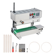 Charger l'image dans la visionneuse de galerie, Amocart Continuous Bag Band Sealing Machine Vertical Sealer with Digital Temperature Control for 0.02-0.8 mm Plastic Bags Films
