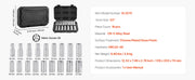 Load image into Gallery viewer, SucceBuy Socket Set 86 Pieces 3/8 1/4 1/2in Drive Socket and Ratchet Set SAE Metric Mechanic Tool Kit with Ratchet Wrench
