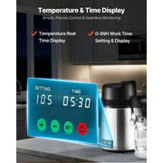Load image into Gallery viewer, Amocart Water Distiller 6L 1.6 Gal Larger Pure Water Purifier Filter For Home Table Countertop Glass Pot Distilled Maker Sliver
