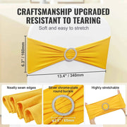 Bild in Galerie-Viewer laden, Amocart 50pcs Stretch Spandex Chair Sashes Chair Sashes Bands for Wedding Party Banquet Decoration Elastic Bulk Chair Cover
