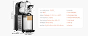 Load image into Gallery viewer, SucceBuy 3L Commercial Slushy Machine Single Tank Frozen Drink Machine Stainless Steel Margarita Smoothie Frozen Drink Maker

