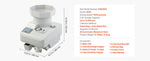 Amocart Automatic Coin Sorter Wrapper with LED Display – Professional All-Coin Sorting Machine