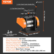 Load image into Gallery viewer, SucceBuy 45/57/75/76 mm Jewelry Rolling Mill Machine 3in1 Multi-function Rolling Mill for Metal Jewelry Making Sheet Square Wire
