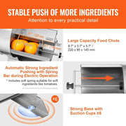 Load image into Gallery viewer, Amocart Electric Vegetable Slicer 0-12mm Thickness Adjustable Commercial Slicer Machine Stainless Steel Food Cutter Machine
