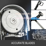 Customizable Bandsaw 1KW for Cutting Wood Glass Fiber Plastic Woodworking Blade Speed 40- Amocart BS-85 Benchtop Portable Metal