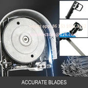 Load image into Gallery viewer, Customizable Bandsaw 1KW for Cutting Wood Glass Fiber Plastic Woodworking Blade Speed 40- Amocart BS-85 Benchtop Portable Metal
