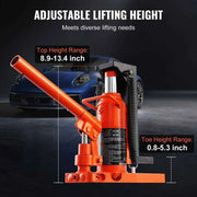 Load image into Gallery viewer, Amocart Hydraulic Toe Jack 2.5 Ton On Toe Toe Jack Lift 5 Ton On Top Lift Capacity Machine Jack 0.8-5.3 in
