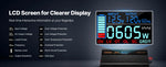Amocart Sump Pump Battery Backup System 1500W / 3000W Auto Switches to Battery Inverter for Continuous Sump Pump Operation