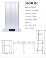 Electric Table Lift Tatami Column 12V 24V DC Motor Control Support Pillar Aluminum 100kg Load Adjustable Desk Platform Actuator