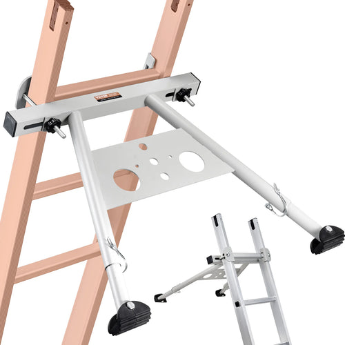 SucceBuy Ladder Stabilizer Adjustable Feet Extension Ladder Standoff Heavy Duty Wall Ladder Accessories for Gutter Easy to Use