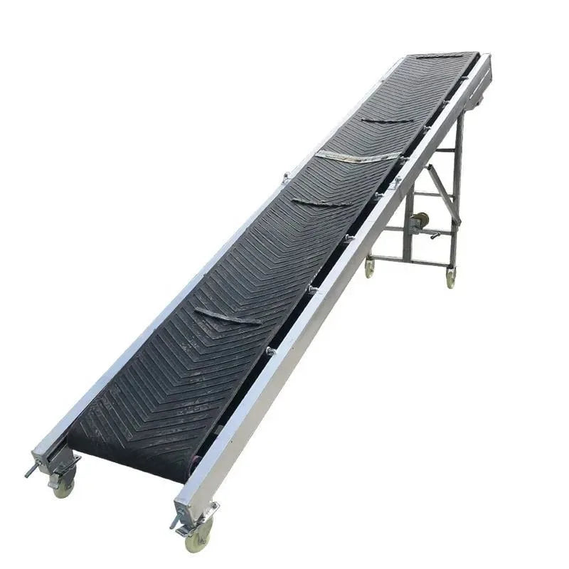 Customizable Folding Incline Conveyor Portable Loading Unloading Electric Adjustable Height Feeder Assembly Line TransportSystem