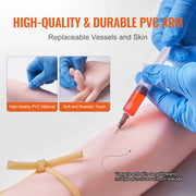 Load image into Gallery viewer, Amocart Phlebotomy Practice Kit IV Venipuncture Intravenous Training Kit w/ Carrying Bag Practice IV Skills for School Students
